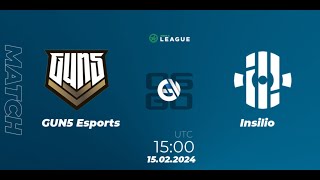 [RU/EN] GUN5 vs Insilio Esports | ESEA League - Season 48