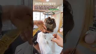 세련된 사모님께서 20년동안 한 미용사한테만 자른이유??? #보브단발