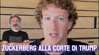 Zuckerberg alla corte di Trump!