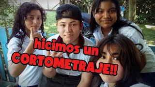 HICIMOS NUESTRO PRIMER CORTOMETRAJE PARA LA SECUNDARIA!! así fué como quedó 🙀