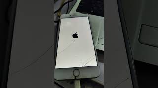 iphone 6 plus apple logo fix done with flash #shorts #video