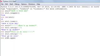 Python Programming Tutorial 25 String Functions Part 2