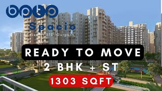 BPTP Spacio Sector 37D, Gurgaon - 2 BHK + ST | Ready to Move | 1303 SqFt | Dwarka Expressway