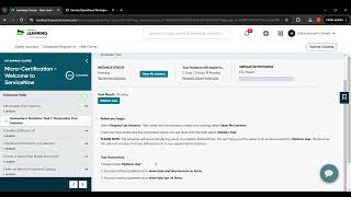 Assessment Simulator Task 1: Personalize Your Instance/servicenow