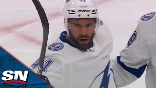 Lightning Strike First vs. Maple Leafs After Aston-Reese's Giveaway