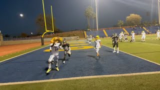 10u Football Toe Tap Touchdown Turkey Bowl 2023 Grant Pacers v Sac Raiders