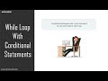 While Loop In Python   Python While Loop Explained   Python Tutorial For Beginners   Edureka