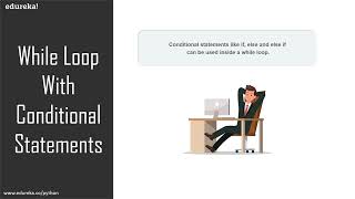 While Loop In Python Python While Loop Explained Python Tutorial For Beginners Edureka