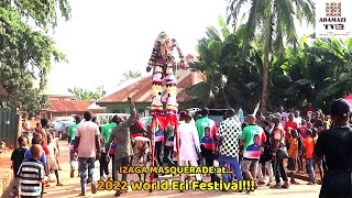 IZAGA THE TALLEST MASQUESRADE IN IGBO LAND AT WORLD AGULERI FESTIVAL 2022