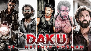 HRITHIK ROSHAN - DAKU EDIT | Hrithik Roshan Edit | Daku Edit | Daku Song Edit |Salute Editx