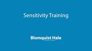 Sensitivity Training