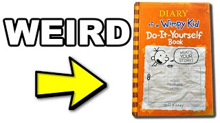 Reading A Strangers Wimpy Kid: Do It Yourself Book #4