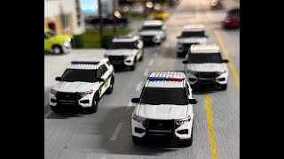 1/64 Diecast Police Chase Stolen Vehicle