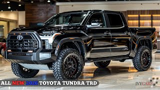 New 2026 Toyota Tundra TRD Arrives with Powerful Performance: Unstoppable extreme offroad!