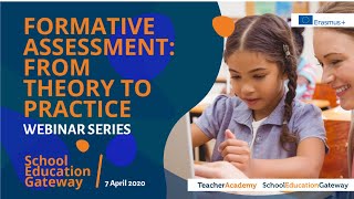 Formative assessment: from theory to practice - Webinar