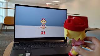 Amitie plushie meets... AMITIE ON DA COMPUTER?!?!