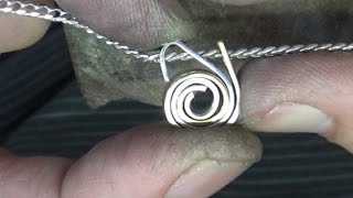 Double coil pendant