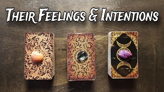 ♥️🔥 Their Feelings \u0026 Intentions Towards You! 🔥☎️  Pick A Card Reading