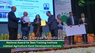 National Award for Best Training Institute - ACABC