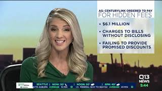 CenturyLink ordered to pay $6.1 million to Washington state over hidden fees