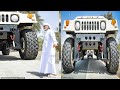 Hum-believable! Car-mad sheikh creates 21½ft-high, 46ft-long fully driveable Hummer (with a TWO-STOR