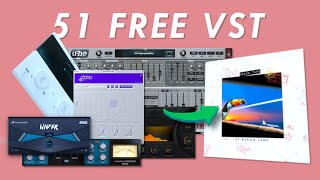 50+ Free Plugins I actually used on my Album