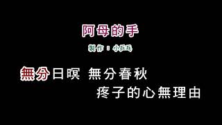 (演唱版)詹雅雯-阿母的手(DIY卡拉OK字幕)