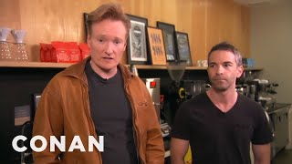 Conan Takes Jordan Schlansky Coffee Tasting | CONAN on TBS