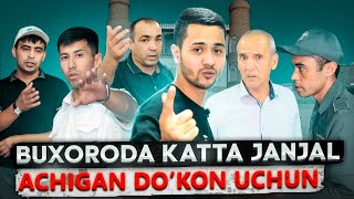 BUXORODA KATTA JANJAL ACHIGAN DO’KON UCHUN…