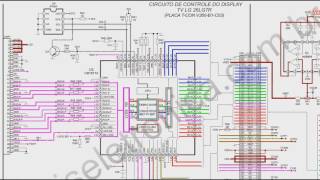 TV LCD 49   Leitura de esquema   Placa T con   2