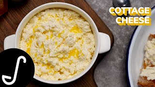 How to Make 4-Ingredient Homemade Cottage Cheese Recipe