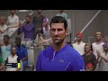 tiebreak carlos alcaraz vs novak djokovic i madrid masters i legendary ai ps5