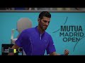 tiebreak carlos alcaraz vs novak djokovic i madrid masters i legendary ai ps5