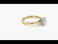 platinum brilliant cut lab grown diamond ring 1.22ct 01350015 johnsons jewellers