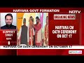 pm modi to attend nayab singh saini s oath ceremony as haryana cm on october 17