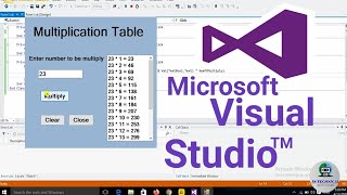 How to create Multiplication Table (Do While Loop) in Visual Basic.Net | IN Technical
