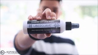 HOW TO USE? | Ubersuave Diamond Lock Hair Spray