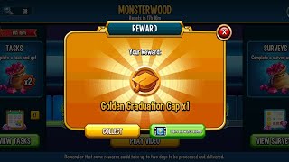 #Golden Graduation Cap Chest#Lucky #socialpoint #monsterlegends ##youtubegamingchannel #new