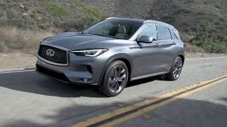 2019 Infiniti QX50 Driving Video in Grey