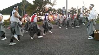 棒おどり 温泉神社祭り