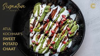 Atul Kochhar's Sweet Potato Chaat