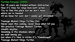 TURTLES FOREVER THEME SONG 10 HOURS EXTENDED