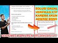 Cara Mengatasi Gagal Verifikasi Identitas KTP Di Adsense | Karena Akun Adsense Bisnis