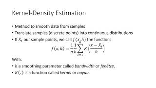Data Science: Kernel-Density Estimation and Grouping Data