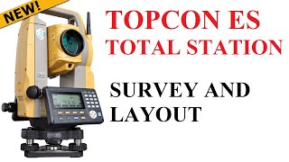 Topcon ES 65 Total Station Survey and Layout | ES series | Survey Nepal