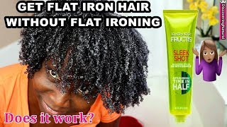 Garnier Fructis Sleek Shot In-shower Styler on Natural Hair | DiscoveringNatural