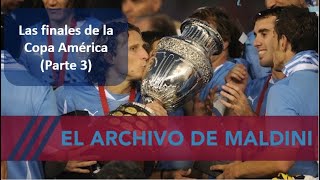 Copa América, las finales. Tercera parte. #MundoMaldini