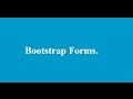 Bootstrap Forms