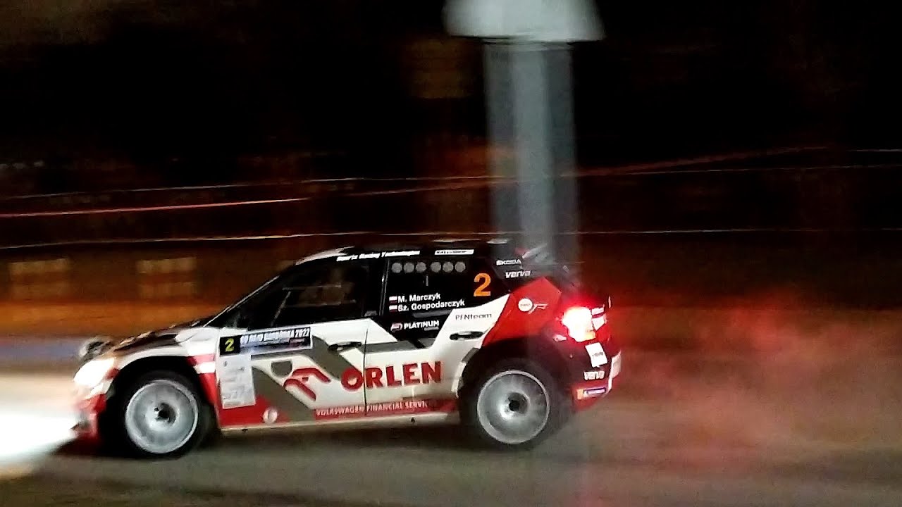 60. Rajd Barbórka 2022 - Marczyk I Gospodarczyk | Škoda Fabia Rally2 ...