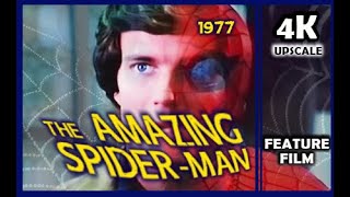 The Amazing Spider-Man. 1977. 4K Upscaled. PILOT FILM. Action Adventure Crime.